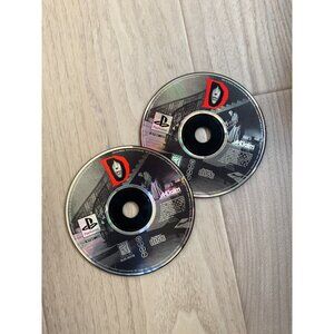 D Survival Horror PS1 Black Label 2 Discs Video Game